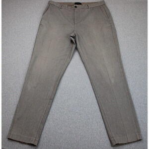 Banana Republic Pants Mens 36 x 34 Tan Chino Aiden Fit Cotton Blend Dress Casual